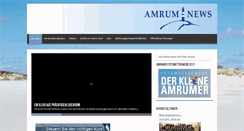 Desktop Screenshot of amrum-news.de