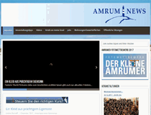 Tablet Screenshot of amrum-news.de